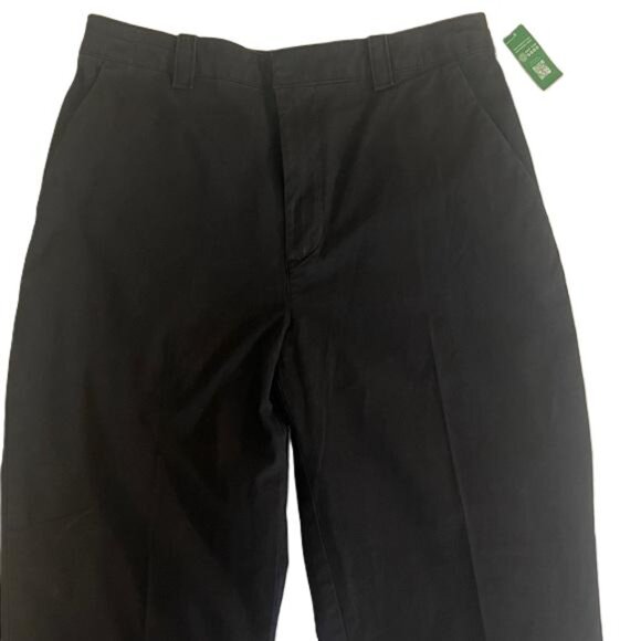 Gap Mid Rise Straight Up Khaki Pants Trousers Stretch Pockets Womens 6 - Picture 3 of 6